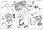 Diagram HEATING & AIR CONDITIONING - COOLER UNIT for your 2009 TOYOTA VENZA