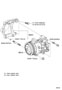 Diagram HEATING & AIR CONDITIONING - COMPRESSOR for your TOYOTA CAMRY