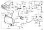 Diagram HEATING & AIR CONDITIONING - COOLER PIPING for your 2012 TOYOTA TACOMA