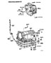 Diagram TRANSMISSION CASE & OIL PAN (ATM) for your 1996 TOYOTA TACOMA DELUXE 2700CC EFI, MANUAL , 5-SPEED
