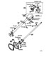 Diagram STEERING COLUMN & SHAFT for your 1989 TOYOTA MR2 T-BAR ROOF, GT