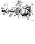 Diagram FRONT AXLE HUB for your 1995 TOYOTA TACOMA