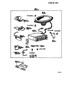 Diagram RADIO RECEIVER & AMPLIFIER & CONDENSER for your 1976 TOYOTA LAND CRUISER SOFTTOP  4200CC, MANUAL, 4-SPEED
