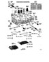 Diagram VALVE BODY & OIL STRAINER (ATM) for your 2001 TOYOTA COROLLA
