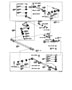 Diagram FRONT STEERING GEAR & LINK for your 1993 TOYOTA 4RUNNER STANDARD