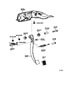 Diagram BRAKE PEDAL & BRACKET for your TOYOTA PICKUP