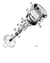 Diagram REAR AXLE SHAFT & HUB for your 1990 TOYOTA 4RUNNER 2-DOOR WAGON, SR-5,GLX