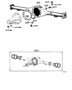 Diagram REAR AXLE HOUSING & DIFFERENTIAL for your 1996 TOYOTA TACOMA DELUXE 2700CC EFI, MANUAL , 5-SPEED