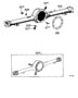 Diagram REAR AXLE HOUSING & DIFFERENTIAL for your 1996 TOYOTA TACOMA DELUXE 2700CC EFI, MANUAL , 5-SPEED