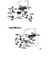 Diagram FRONT DOOR WINDOW REGULATOR & HINGE for your 2001 TOYOTA 4RUNNER SR5(-0008),BASE(0008-)