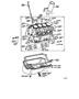 Diagram CYLINDER BLOCK for your 1977 TOYOTA COROLLA