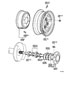 Diagram REAR AXLE SHAFT & HUB for your 1995 TOYOTA TACOMA