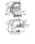 FRONT DOOR PANEL & GLASS Diagram