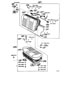 Diagram REAR SEAT & SEAT TRACK for your 1976 TOYOTA COROLLA WAGON, 4-DOOR, DELUXE 1600CC, MANUAL , 5-SPEED