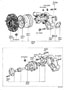 Image of Engine Cooling Fan Clutch image for your 2014 TOYOTA CAMRY