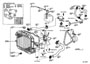 Diagram RADIATOR & WATER OUTLET for your TOYOTA