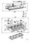 Diagram CYLINDER HEAD for your 1998 TOYOTA AVALON