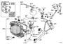 Diagram RADIATOR & WATER OUTLET for your TOYOTA