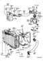 Image of Coolant Hose. Hose, Radiator, NO.3. (Lower) image for your 2007 TOYOTA PRIUS