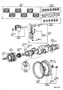 Image of Clutch Flywheel Ring Gear image for your 2007 TOYOTA CAMRY XLE 3500CC 24-VALVE DOHC EFI, AUTOMATIC  6-SPEED