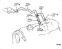 Diagram VENTILATION HOSE for your TOYOTA