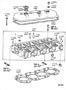 Diagram CYLINDER HEAD for your 2002 TOYOTA CAMRY