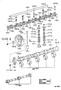 Diagram CAMSHAFT & VALVE for your 1982 TOYOTA