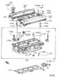 Image of Engine Valve Cover Gasket image for your 1987 TOYOTA SUPRA