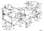 Diagram RADIATOR & WATER OUTLET for your 2001 TOYOTA CAMRY XLE