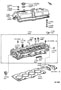 Diagram CYLINDER HEAD for your 2021 TOYOTA COROLLA