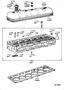 Image of Engine Valve Cover Gasket image for your 2004 TOYOTA ECHO