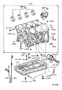 Diagram CYLINDER BLOCK for your 1988 TOYOTA 4RUNNER LOW DECK,PICKUP, SR-5,GLX