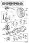 CRANKSHAFT & PISTON Diagram