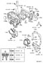 Image of Engine Timing Cover Gasket (Front, Lower) image for your 2021 TOYOTA COROLLA