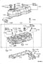 Diagram CYLINDER HEAD for your 2008 TOYOTA PRIUS