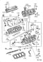 Diagram CYLINDER HEAD for your 1996 TOYOTA 4RUNNER