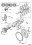 Image of Engine Timing Crankshaft Sprocket image for your TOYOTA