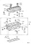 Diagram CYLINDER HEAD for your 2011 TOYOTA TUNDRA Base Extended Cab Pickup Fleetside