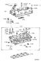 Diagram CYLINDER HEAD for your 2011 TOYOTA TUNDRA Base Extended Cab Pickup Fleetside