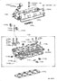 Diagram CYLINDER HEAD for your 2011 TOYOTA TUNDRA Base Extended Cab Pickup Fleetside