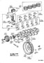 Diagram CRANKSHAFT & PISTON for your TOYOTA