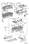 Diagram CYLINDER HEAD for your 2013 TOYOTA PRIUS