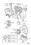 Diagram TIMING GEAR COVER & REAR END PLATE for your 1996 TOYOTA T100