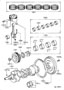 Image of Engine Crankshaft Thrust Washer image