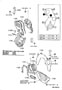 Diagram TIMING GEAR COVER & REAR END PLATE for your 1996 TOYOTA T100