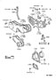 Diagram TIMING GEAR COVER & REAR END PLATE for your 1991 TOYOTA PREVIA