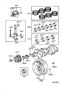 Image of Clutch Flywheel Ring Gear image for your 2004 TOYOTA 4RUNNER SR-5