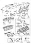 Diagram CYLINDER HEAD for your 2013 TOYOTA PRIUS