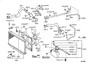 RADIATOR & WATER OUTLET Diagram