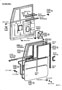 FRONT DOOR PANEL & GLASS Diagram